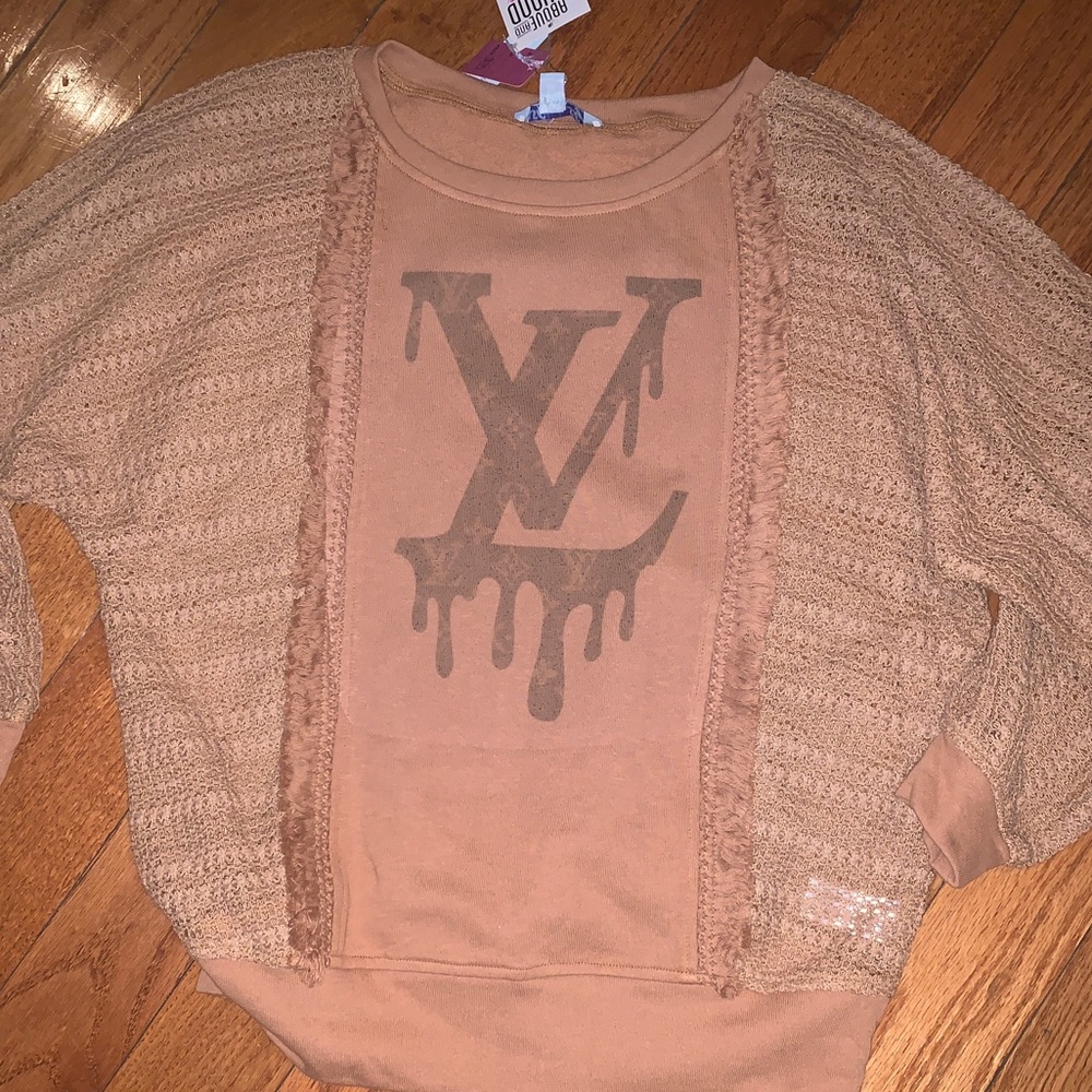 Designer inspired lightweight sweater